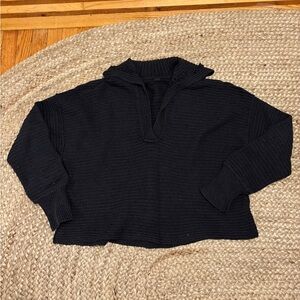 Free People Sweater Black